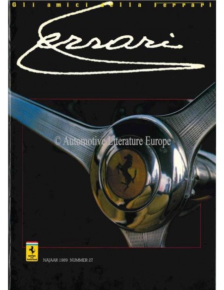 1989 FERRARI GLI AMICI DELLA MAGAZIN 27 NIEDERLÄNDISCH