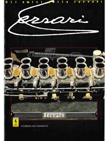 1990 FERRARI GLI AMICI DELLA MAGAZINE 28 NEDERLANDS
