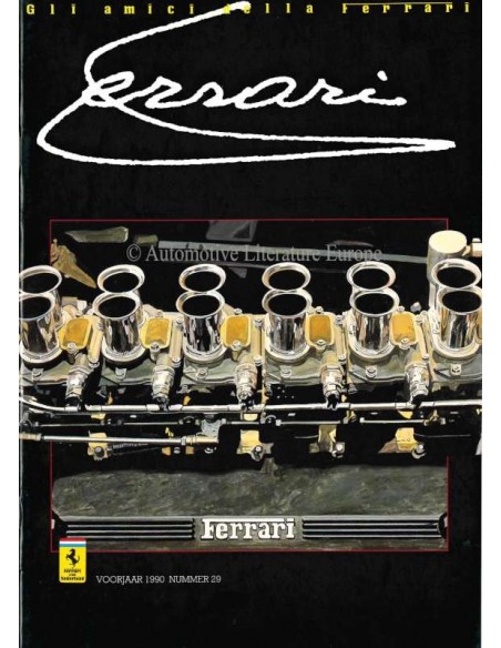 1990 FERRARI GLI AMICI DELLA MAGAZIN 28 NIEDERLÄNDISCH