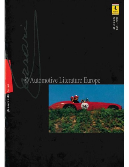 1990 FERRARI GLI AMICI DELLA MAGAZINE 30 NEDERLANDS