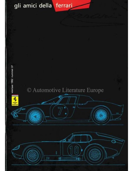 1992 FERRARI GLI AMICI DELLA MAGAZINE 37 NEDERLANDS