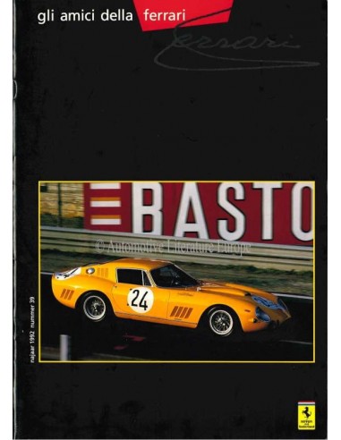 1992 FERRARI GLI AMICI DELLA MAGAZINE 39 DUTCH