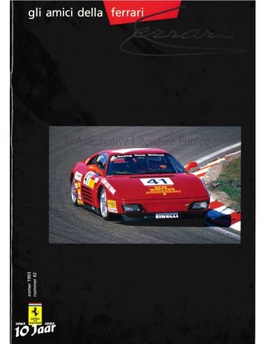 1993 FERRARI GLI AMICI DELLA MAGAZINE 42 NEDERLANDS
