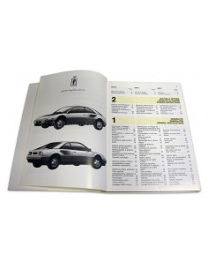 1988 FERRARI 3.2 MONDIAL INSTRUCTIEBOEKJE 497/88 2