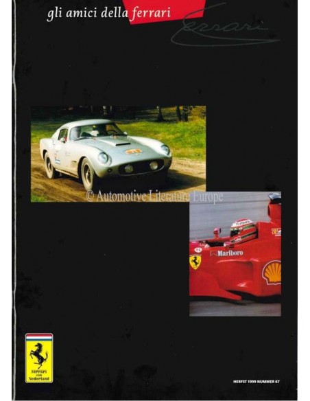 1999 FERRARI GLI AMICI DELLA MAGAZIN 67 NIEDERLÄNDISCH