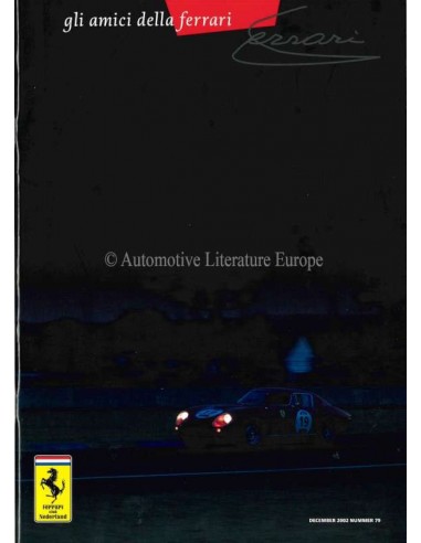 2002 FERRARI GLI AMICI DELLA MAGAZINE 79 NEDERLANDS