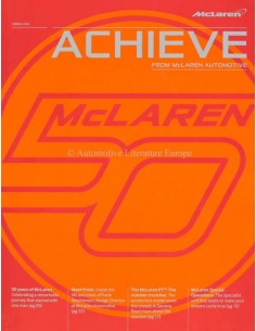 2013 MCLAREN ACHIEVE MAGAZINE ENGELS