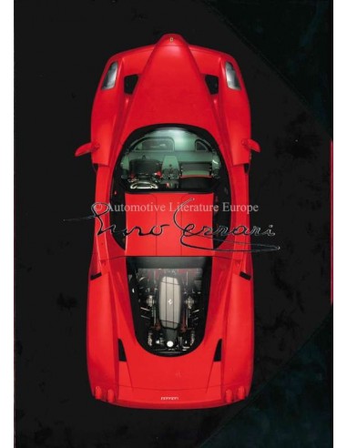 2005 FERRARI ENZO ZERTIFIKAT DES URSPRUNGSFOLIOS