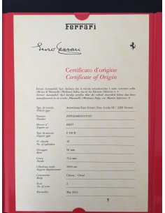 2005 FERRARI ENZO CERTIFICAAT VAN OORSPRONG 2