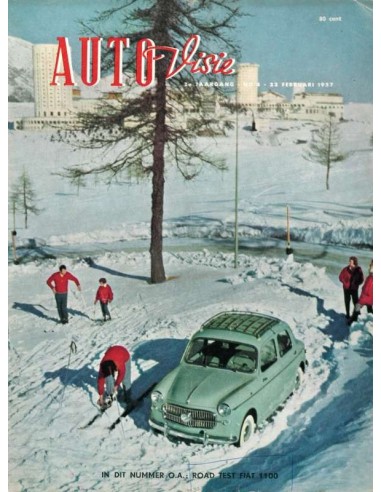 1957 AUTOVISIE MAGAZIN 4 NIEDERLÄNDISCH