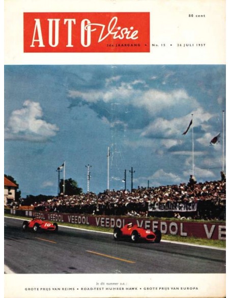 1957 AUTOVISIE MAGAZINE 15 NEDERLANDS