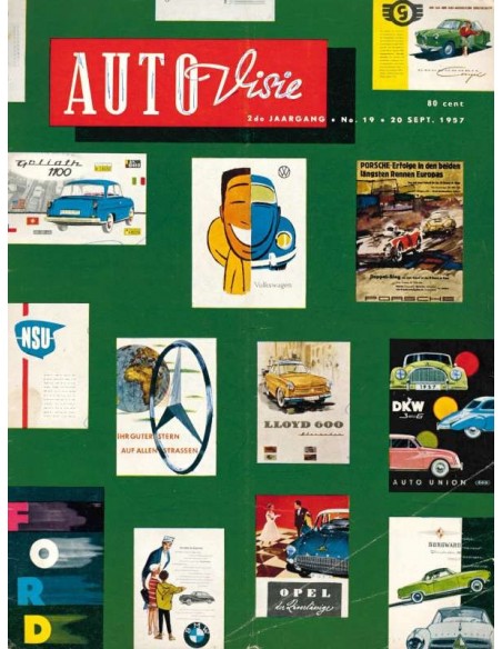 1957 AUTOVISIE MAGAZIN 19 NIEDERLÄNDISCH