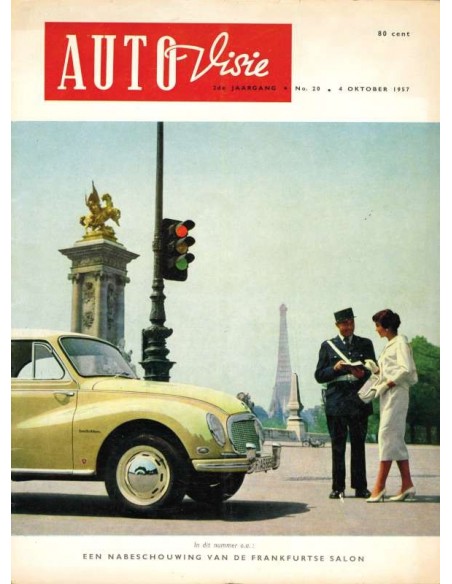 1957 AUTOVISIE MAGAZINE 20 DUTCH