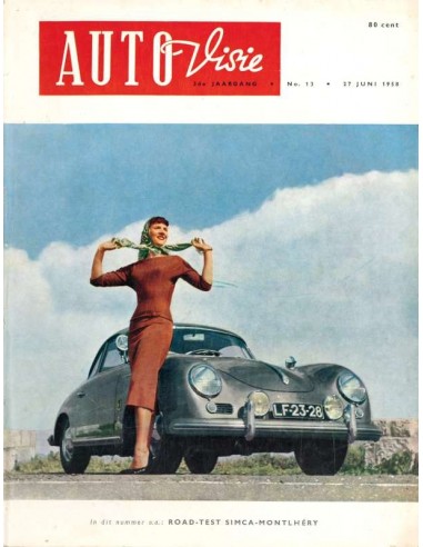 1958 AUTOVISIE MAGAZIN 13 NIEDERLÄNDISCH