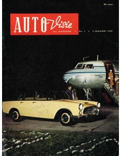 1959 AUTOVISIE MAGAZIN 1 NIEDERLÄNDISCH