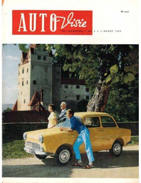 1959 AUTOVISIE MAGAZINE 5 DUTCH