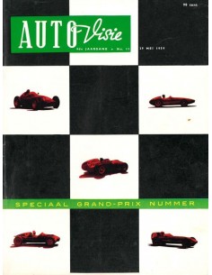 1959 AUTOVISIE MAGAZIN 11 NIEDERLÄNDISCH