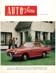1959 AUTOVISIE MAGAZIN 13 NIEDERLÄNDISCH