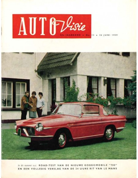 1959 AUTOVISIE MAGAZINE 13 DUTCH