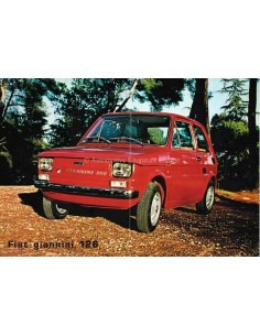 1976 FIAT GIANNINI 126 LEAFLET ITALIENISCH