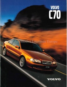 1999 VOLVO C70 COUPE / CONVERTIBLE PROSPEKT DEUTSCH