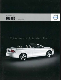 2009 VOLVO C70 COUPE / CONVERTIBLE BROCHURE NEDERLANDS
