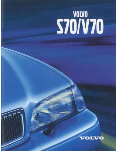 2000 VOLVO S70 / V70 BROCHURE DUTCH