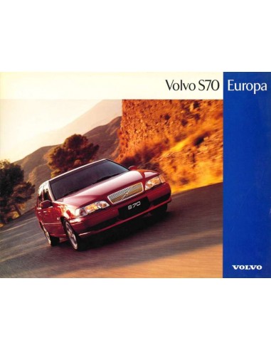 1997 VOLVO S70 LEAFLET DUTCH