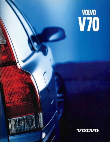 2000 VOLVO V70 PROSPEKT NIEDERLÄNDISCH