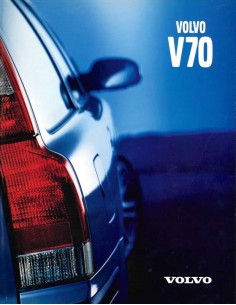 2000 VOLVO V70 BROCHURE DUTCH