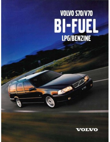 1998 VOLVO S70 / V70 BI-FUEL BROCHURE NEDERLANDS