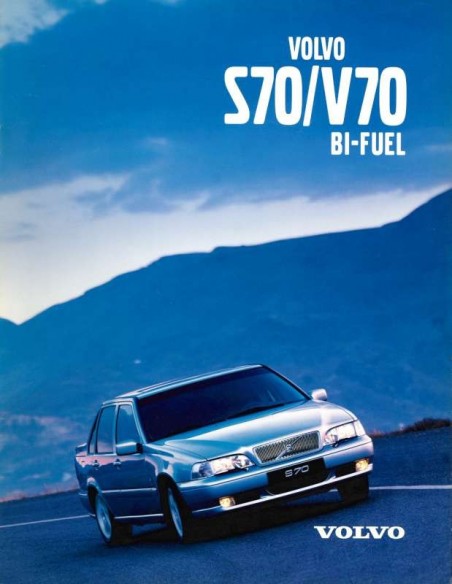 1999 VOLVO S70 / V70 BI-FUEL PROSPEKT DEUTSCH