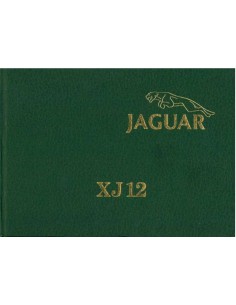 1980 JAGUAR XJ12 HARDCOVER BETRIEBSANLEITUNG NIEDERLÄNDISCH