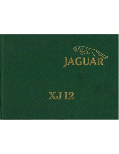 1980 JAGUAR XJ12 HARDCOVER INSTRUCTIEBOEKJE NEDERLANDS