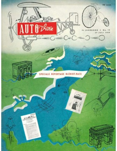 1959 AUTOVISIE MAGAZIN 15 NIEDERLÄNDISCH
