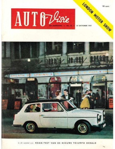 1959 AUTOVISIE MAGAZINE 22 NEDERLANDS