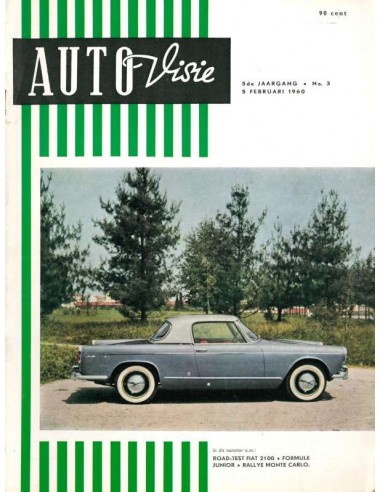 1960 AUTOVISIE MAGAZINE 3 DUTCH