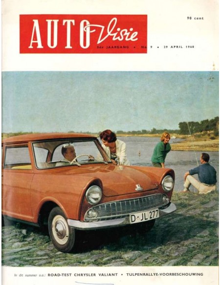 1960 AUTOVISIE MAGAZIN 9 NIEDERLÄNDISCH