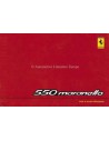 1998 FERRARI 550 MARANELLO BETRIEBSANLEITUNG 1318/98