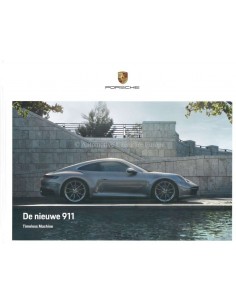 2020 PORSCHE 911 CARRERA HARDBACK BROCHURE DUTCH