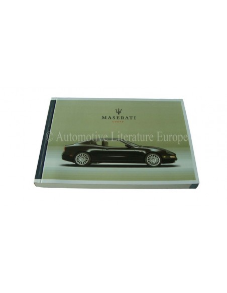 2005 MASERATI COUPE INSTRUCTIEBOEKJE DUITS