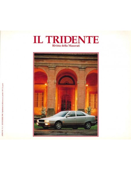 1994 RIVISTA DEL CLUB MASERATI IL TRIDENTE MAGAZIN NO 14