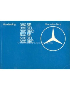 1981 MERCEDES BENZ S KLASSE INSTRUCTIEBOEKJE NEDERLANDS