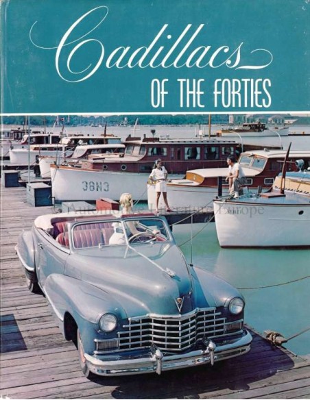 CADILLACS OF THE FORTIES - ROY A. SCHNEIDER - BOOK