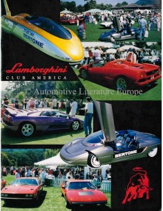 1997 LAMBORGHINI CLUB AMERICA MAGAZINE 49 ENGLISCH