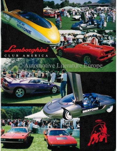 1997 LAMBORGHINI CLUB AMERICA MAGAZINE 49 ENGLISCH