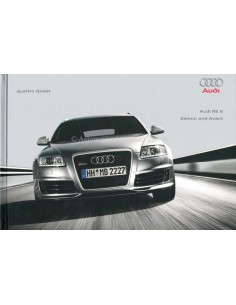 2008 AUDI RS6 HARDCOVER BROCHURE ENGELS