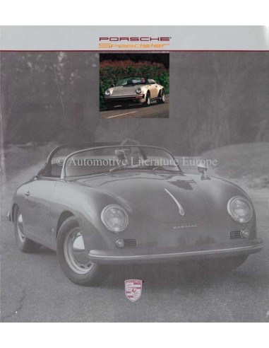 1988 PORSCHE SPEEDSTER BROCHURE ENGELS