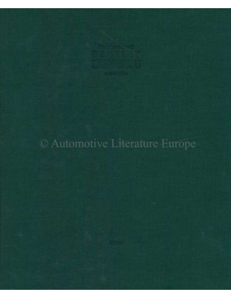 BENTLEY CONTINENTAL R - ART & CAR EDITION - JURGEN LEWANDOWSKI - BOOK