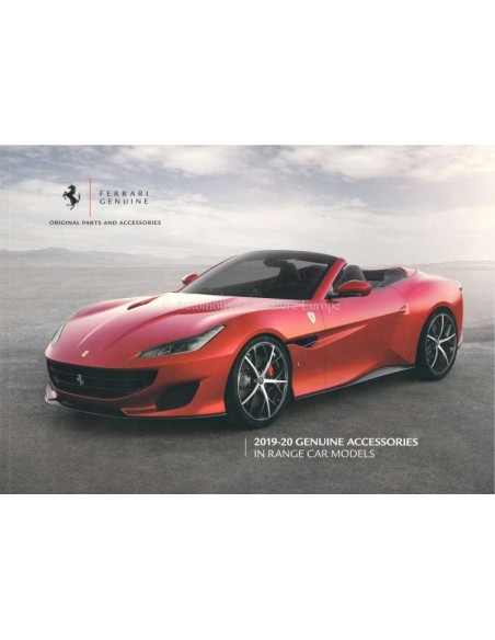 2019-2020 FERRARI GENUINE ACCESSORIES BROCHURE ENGELS